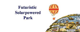 Futuristic Solarpowered Park